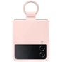 Чeхол-накладка Samsung Silicone Cover with Ring для Samsung Galaxy Flip 4 SM-F721 Pink (EF-PF721TPEGUA) - уменьшенное изображение 4