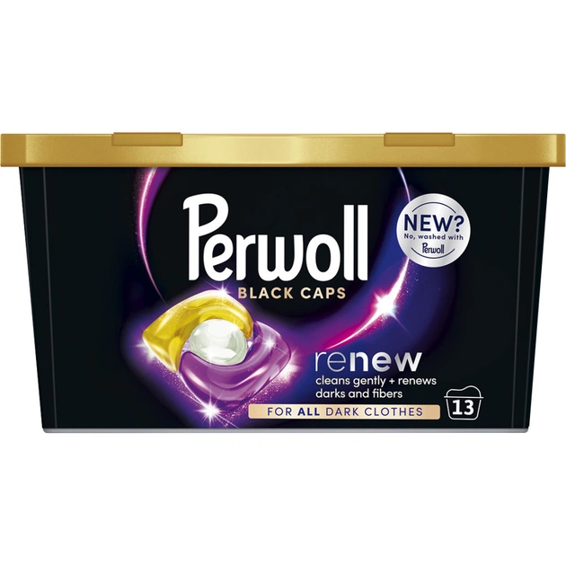 Капсули для прання Perwoll Для темних та чорних речей 13 шт. (9000101810530) - зображення 1