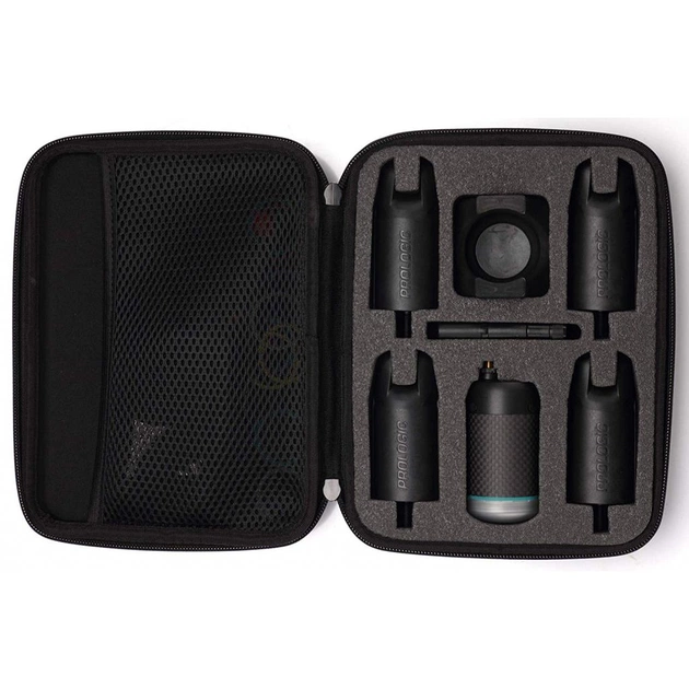 Індикатор клювання Prologic Набір K3 Bite Alarm Set 4+1 Green, Yellow, Red, Blue (1846.13.82) - зображення 6