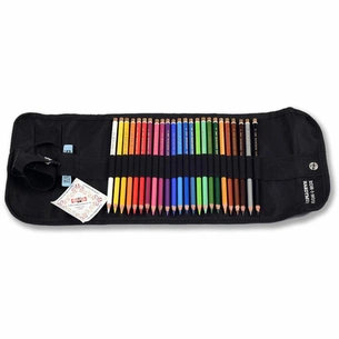 Олівці кольорові Koh-i-Noor Polycolor у текстильному пеналі 24 кольори (3824) изображение 1