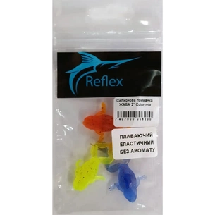 Силікон рибальський Reflex ЖАБА 2" Color mix (7407000006200) зображення 1