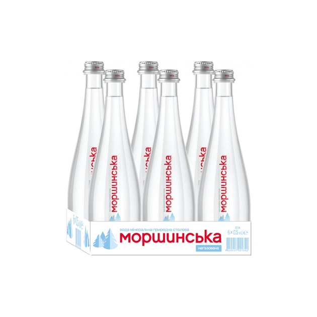 Мінеральна вода Моршинська Преміум 0.5 н/газ скл. (4820017000369) - изображение 2