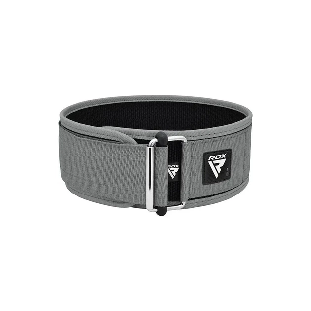 Атлетичний пояс RDX RX1 Weight Lifting Belt Grey XL (WBS-RX1G-XL) - picture 3