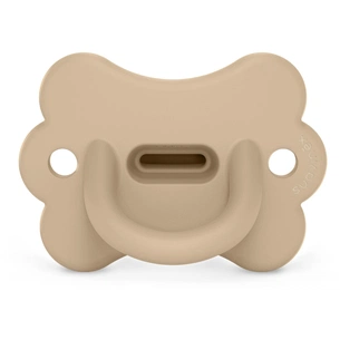 Пустушка Suavinex Colour Essence фізіологічна у формі метелика, 6-18 місяців, бежева (308917) зображення 1