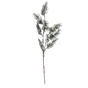 Декоративна гілка YES! Fun хвойна 62см, засніжена (974606) - preview 1