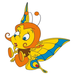 Картина по номерам ArtCraft Метелик 25х30 см (15046-AC) зображення 1