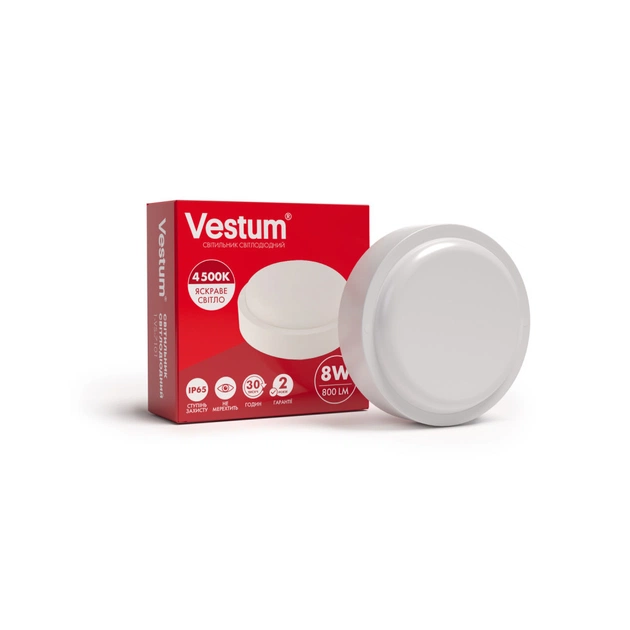 Светильник Vestum LED 8W 4500K 220V (1-VS-7101) - изображение 1
