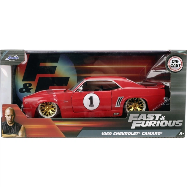 Машина Jada Форсаж Шевроле Камаро (1969), 1:24 (253203104) - изображение 10