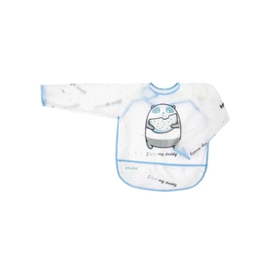 Нагрудничок Akuku з рукавами, Борсук (A0517) изображение 1