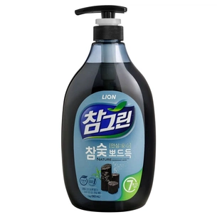 Засіб для ручного миття посуду Lion Chamgreen Деревне вугілля 965 мл (8806325604914) зображення 1
