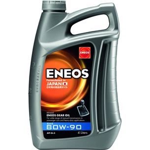 Трансмісійна олива ENEOS GEAR OIL 80W-90 4л (EU0090301N) зображення 1