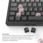Клавіатура Ajazz AK820 V2 White Peach Switch Wireless/Bluetooth/USB UA White (AK820-V2-WP-S-W) - зменшене зображення 14