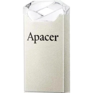 USB флеш накопичувач Apacer 64GB AH111 Crystal USB 2.0 (AP64GAH111CR-1) зображення 1