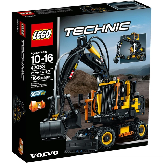 Конструктор LEGO Technic Екскаватор Volvo EW 160E (42053) - изображение 1