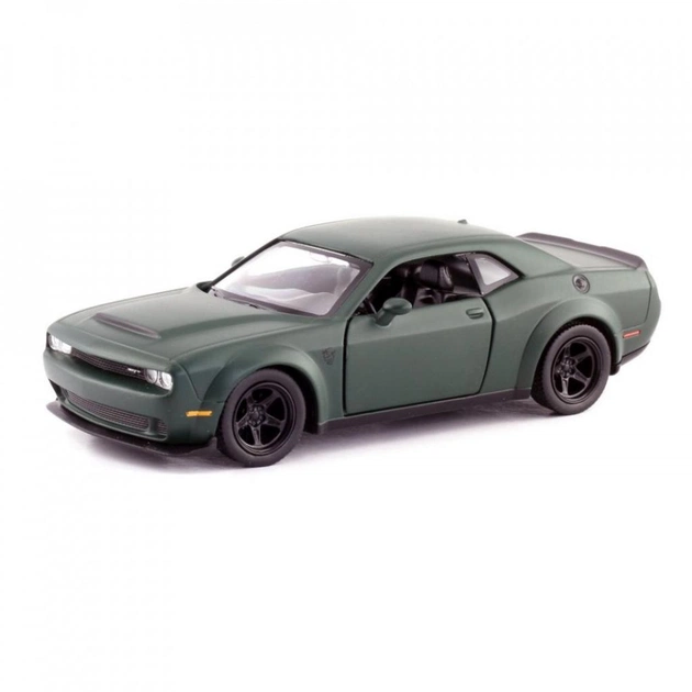 Машина Uni-Fortune Dodge Challenger матова зелений (554040M(F)) - зображення 1