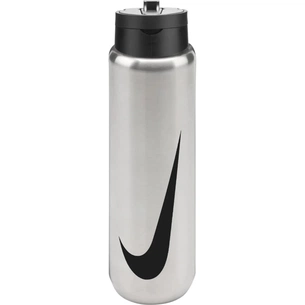 Пляшка для води Nike SS RECHARGE STRAW BOTTLE 24 OZ N.101.3795.953.24 сірий 709 мл (887791813329) зображення 1