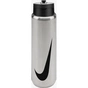 Пляшка для води Nike SS RECHARGE STRAW BOTTLE 24 OZ N.101.3795.953.24 сірий 709 мл (887791813329) - зменшене зображення 1
