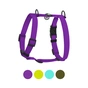 Шлея для собак WAUDOG Magnet анатомічна Н-подібна з QR-паспортом, магнітна пряжка-фастекс М фіолетова (26239) - зменшене зображення 6