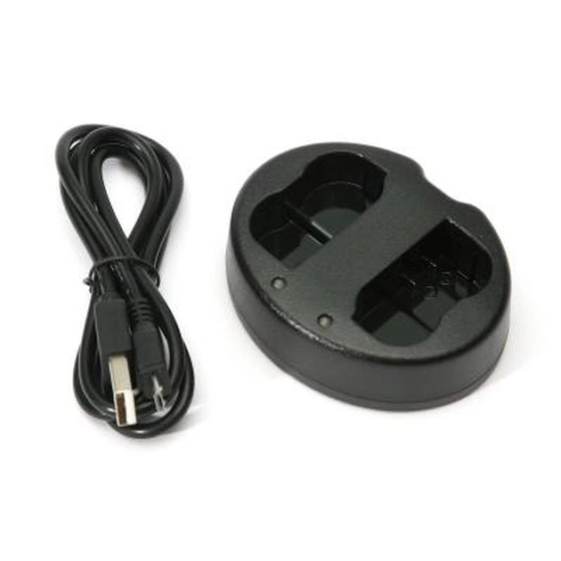 Зарядний пристрій для фото PowerPlant Dual Nikon EN-EL14 для двох акумуляторів (DV00DV3390) - picture 3