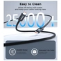 Дата кабель USB-C to USB-C 1.2m PD100W digital display silicone Choetech (XCC-1064) - зменшене зображення 8
