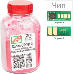 Тонер Canon MF610/630 35г Magenta +chip AHK (3203122) зображення 1