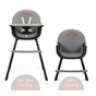Стілець для годування MoMi Flovi black (KRKA00018) - зменшене зображення 10