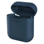 Чохол для навушників MakeFuture Apple AirPods Silicone Blue (MCL-AA1/2BL) - зменшене зображення 1