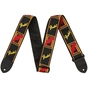 Ремінь для гітари Fender Strap 2" Monogrammed Black/Yellow/Red (20515) - зменшене зображення 1