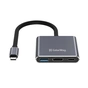 Концентратор ColorWay USB-C 3-in-1 USB 3.0 + HDMI 4K + USB-C PD100W (CW-HUB08) - уменьшенное изображение 3