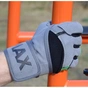 Рукавички для фітнесу MadMax MFG-860 Wild Grey/Green L (MFG-860_L) - зменшене зображення 6