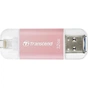 USB флеш накопичувач Transcend 32GB JetDrive Go 300 Rose Gold Plating USB 3.1/Lightning (TS32GJDG300R) - зменшене зображення 1