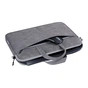Сумка для ноутбука Defender 15.6" Solid PU gray (26088) - зменшене зображення 4