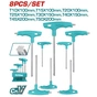 Ключ Total THHW80836 шестигранний Torx, Т-подібна рукоятка, 8шт. (THHW80836) - зменшене зображення 2
