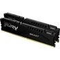 Модуль пам'яті для комп'ютера DDR5 32GB (2x16GB) 5200 MHz Beast Black Kingston Fury (ex.HyperX) (KF552C40BBK2-32) - зменшене зображення 2