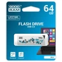USB флеш накопичувач Goodram 64GB Cl!ck White USB 2.0 (UCL2-0640W0R11) - зменшене зображення 5