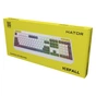 Клавіатура Hator Icefall USB White (HTK405UA) - зменшене зображення 5