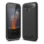 Чохол до мобільного телефона Laudtec Nokia 1 Carbon Fiber (Black) (LT-N1B) - зменшене зображення 1