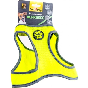 Шлея для собак GimDog Alfresco L неопрен 47-50 см жовта (8009632059990) зображення 1