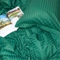 Постільна білизна MirSon SatinStripe 30-0017Green 220х240 King Size (2200005254103) - зменшене зображення 4