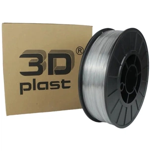 Пластик для 3D-принтера 3Dplast PLA 1.75мм, 0.85кг, transparent (3DPLA17508CLR) зображення 1
