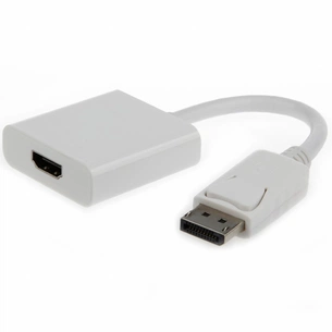 Перехідник DisplayPort to HDMI Cablexpert (A-DPM-HDMIF-002-W) зображення 1