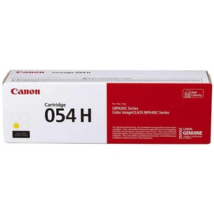 Картридж Canon 054H Yellow 2.3K (3025C002) зображення 1