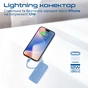 Універсальна мобільна батарея Promate Nanopack-5 5000mAh 20W Blue - уменьшенное изображение 5