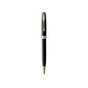 Ручка кулькова Parker SONNET 17 Black Lacquer GT BP (86 032) - зменшене зображення 1