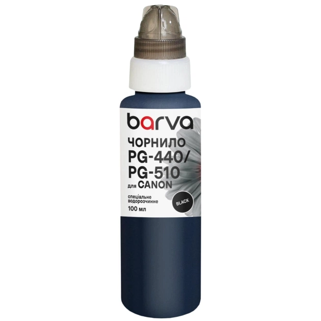 Чернила Barva Canon PGI-520/PG-440/PG-510 100 мл, special black (C520-296e) - изображение 1