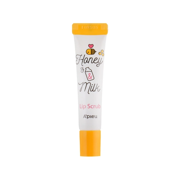 Скраб для губ A'pieu Honey & Milk Lip Scrub 8 мл (8806185745420) - picture 1