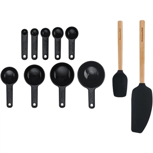 Кухонний набір KitchenAid Classic 11 предметів чорний (KQG492OHOBE) зображення 1