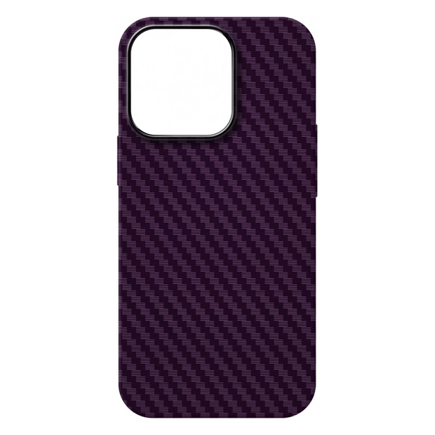 Чехол для мобильного телефона Armorstandart LikeCarbon MagCase Apple iPhone 14 Pro Purple (ARM69204) - изображение 1