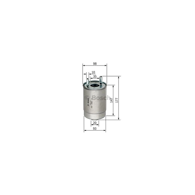 Фильтр топливный Bosch F 026 402 067 - изображение 5