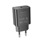 Зарядний пристрій BOROFONE BA71A Power USB-C PD20W Black (6974443387957) - зменшене зображення 1